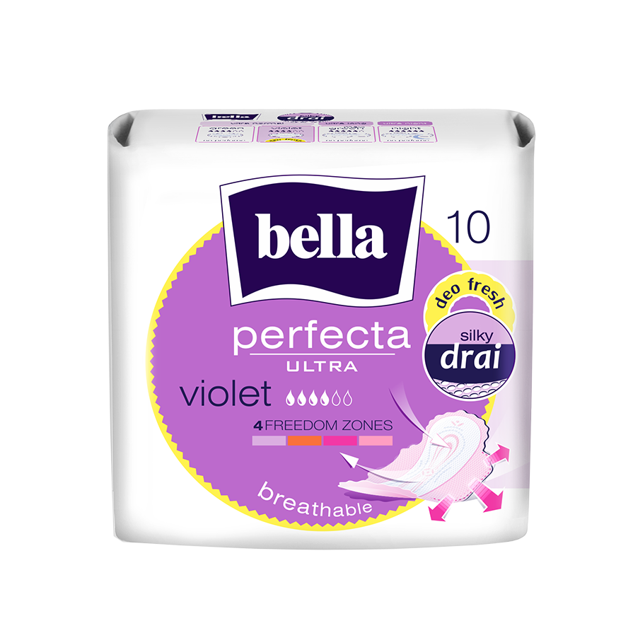 Прокладки «Bella» Perfecta Ultra Violet 10 шт 58 гр - купить в Улыбка радуги (Закажи и Забери), цена на Мегамаркет