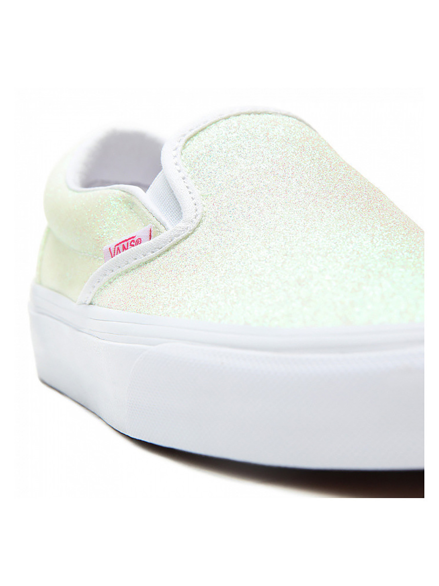 vans uv glitter slip on