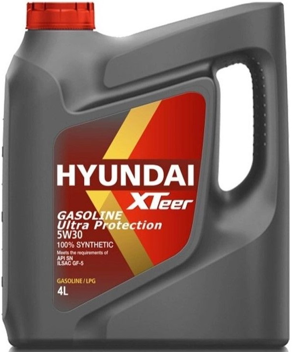 Моторное масло HYUNDAI Xteer Gasoline Ultra Protection 5W30 4л - купить в Avto-detali.com, цена на Мегамаркет