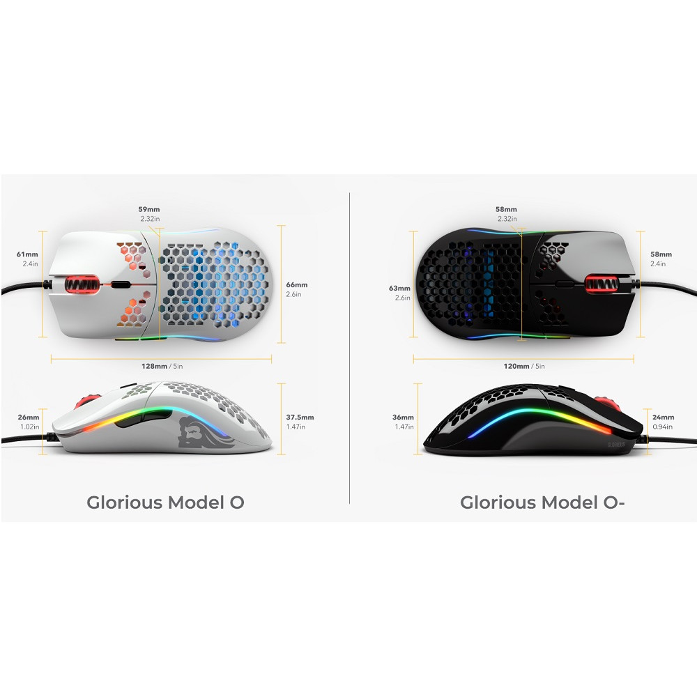 Беспроводная мышь Glorious D 2 PRO Wireless черный (GLO-MS-PDWV2-4K8K-B) - харак