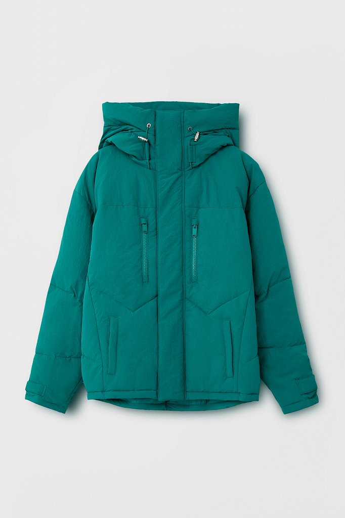 Куртка мужская Finn Flare FAB21067 зеленая L