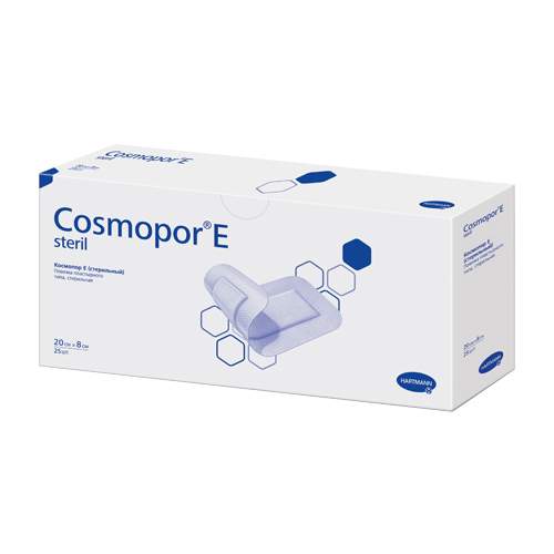 Повязка Cosmopor Е 20x8 см 25 шт.