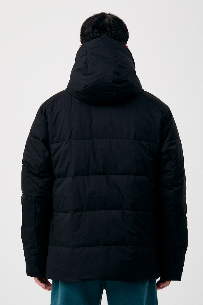 Куртка мужская Finn Flare FAB21045 черная 3XL