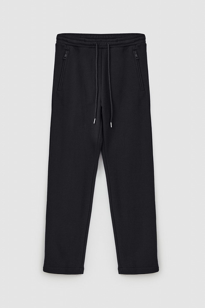Спортивные брюки мужские Finn Flare FAB21069 черные XL