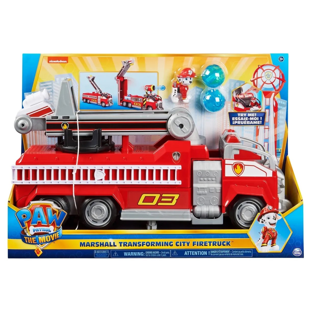 Игровой набор NICKELODEON Paw Patrol машина Маршал трансформирующаяся  6060444/20130371 – купить в Москве, цены в интернет-магазинах на Мегамаркет