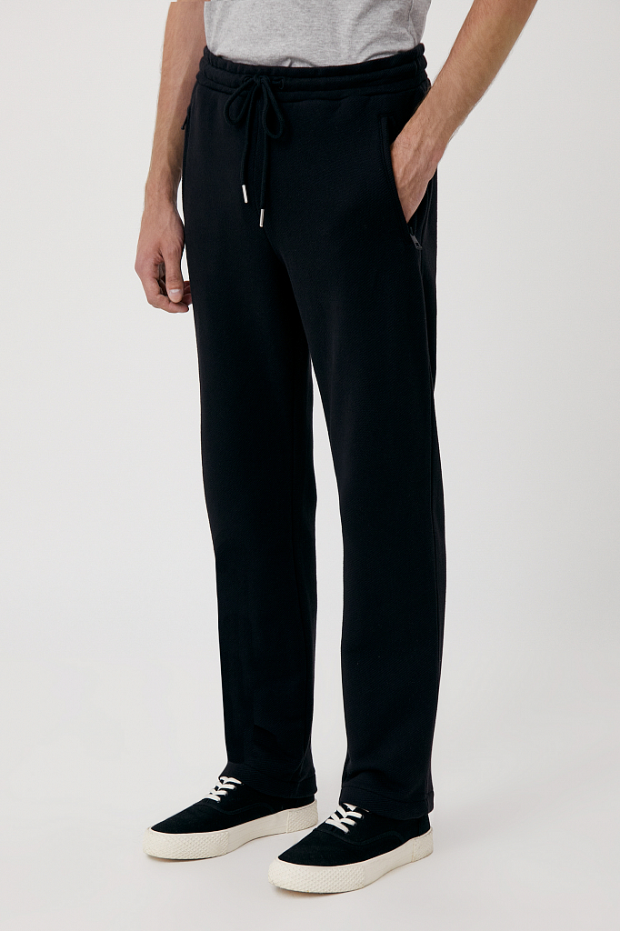 Спортивные брюки мужские Finn Flare FAB21069 черные 2XL