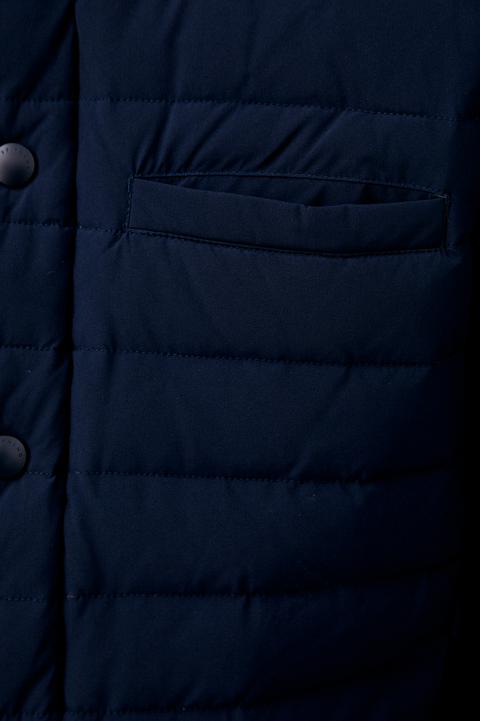 Куртка мужская Finn Flare FAB21013 синяя L