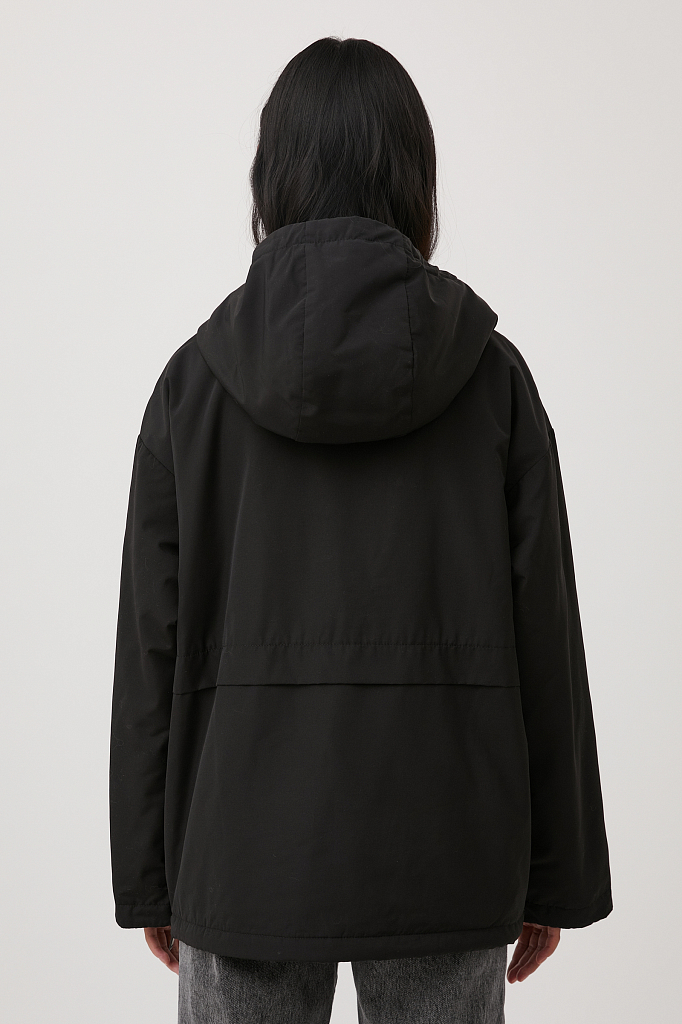 Куртка женская Finn Flare FAB11007 черная XL