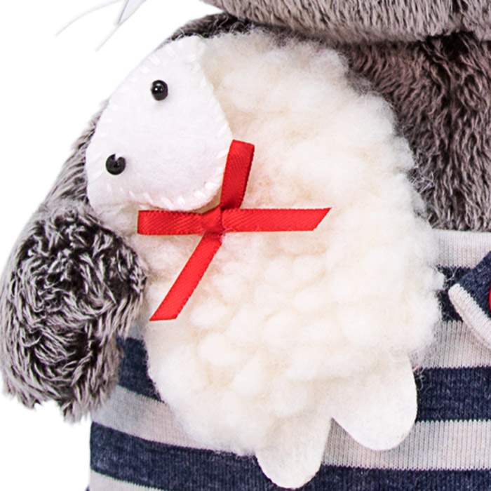Мягкая игрушка BUDI BASA Басик BABY с овечкой (BB-041) 20см