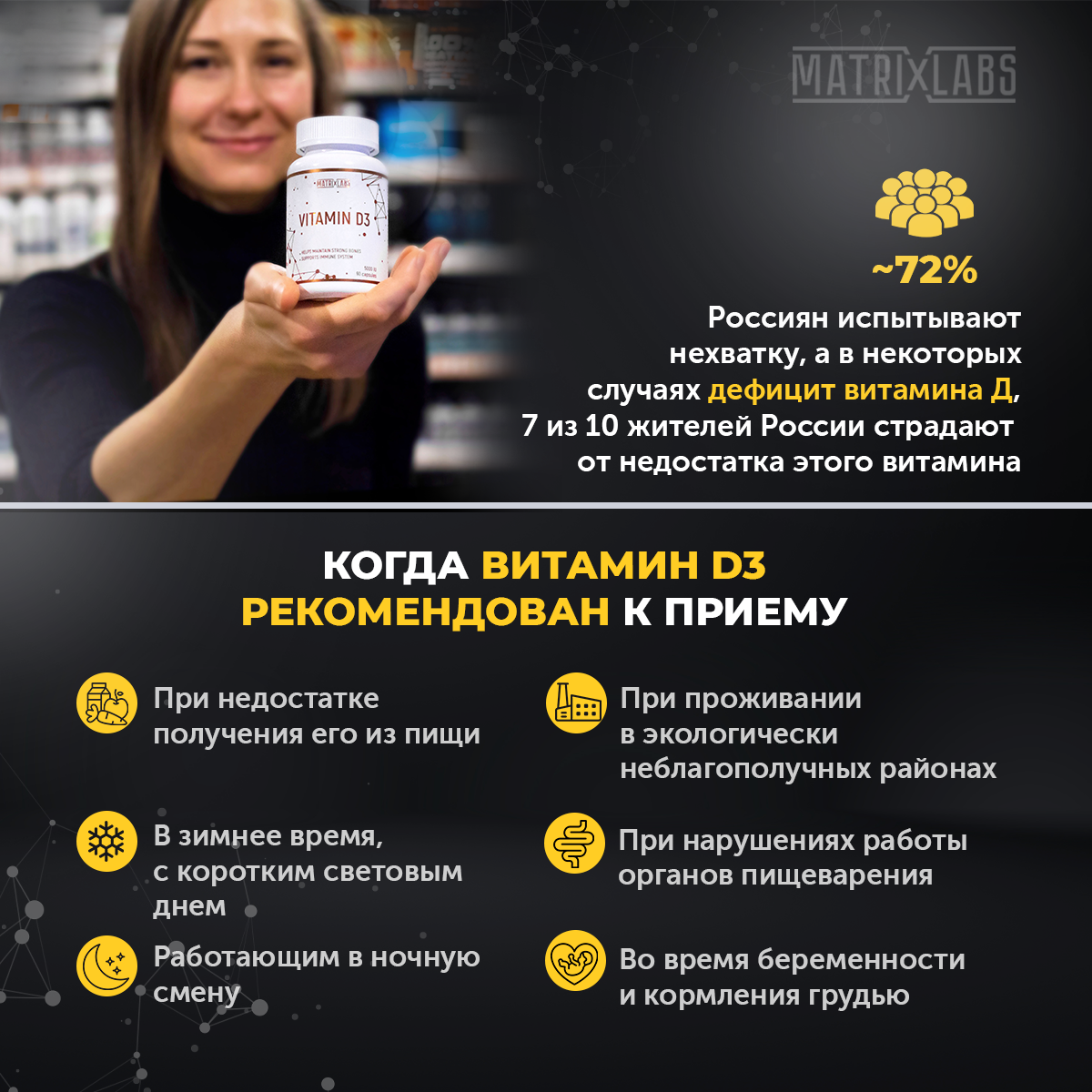 Витамин Д3 Matrix Labs Vitamin D3 5000 IU капсулы 90 шт. – купить в Москве,  цены в интернет-магазинах на Мегамаркет