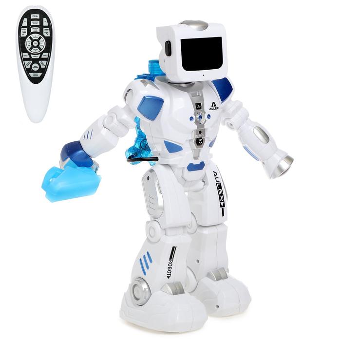 Купить робот радиоуправляемый, интерактивный «Эпсилон-ТИ», световые и звуковые эффекты, ходит, фу, цены на Мегамаркет