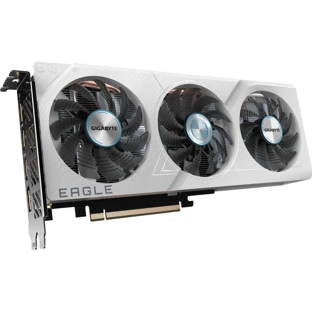 Видеокарта Gigabyte NVIDIA GeForce RTX4060 Eagle OC Ice 8GB [GV-N4060EAGLEOC ICE-8GD] - купить в Gigabyte Official Store, цена на Мегамаркет