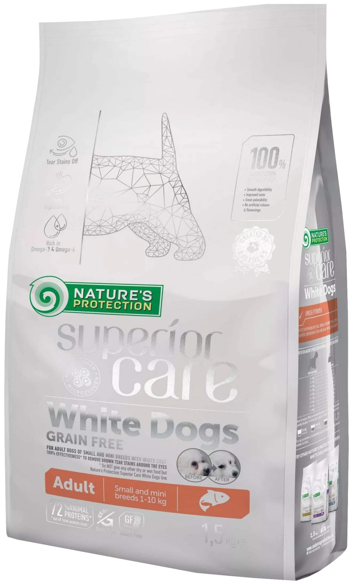 Nature s protection white dogs junior