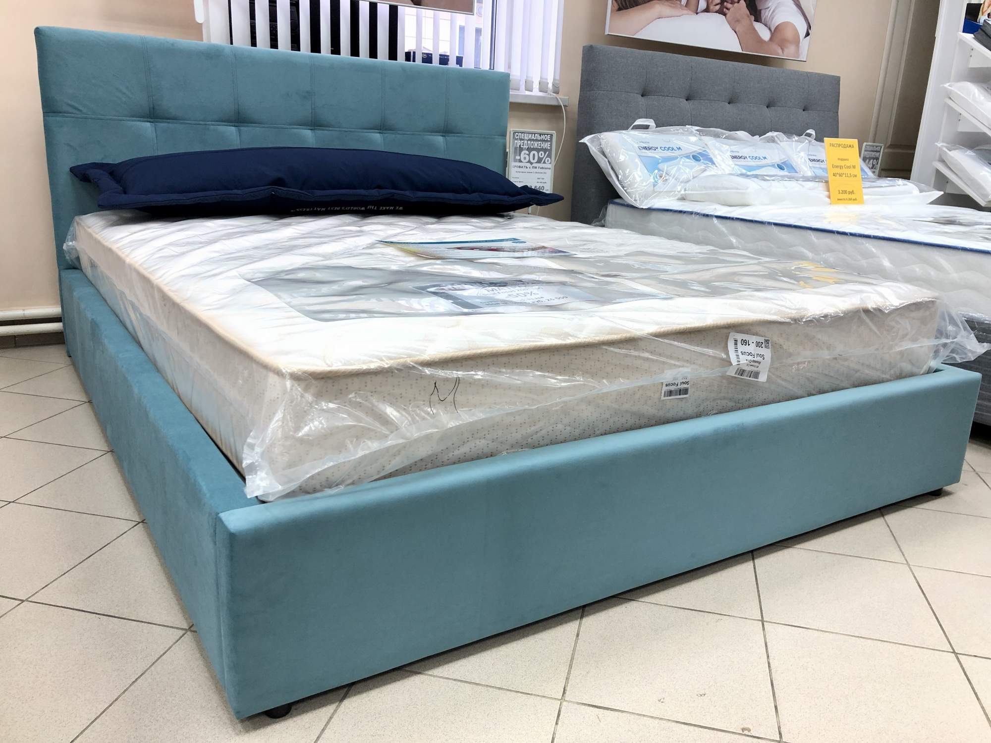 Кровать с матрасом Мир Матрасов Greta 180x200 Dumont 22 – купить в ...