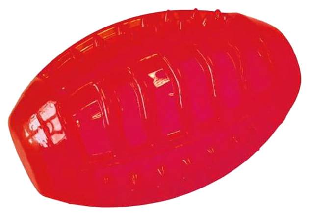 Жевательная игрушка для собак Nobby Мяч-регби, красный, 10 см