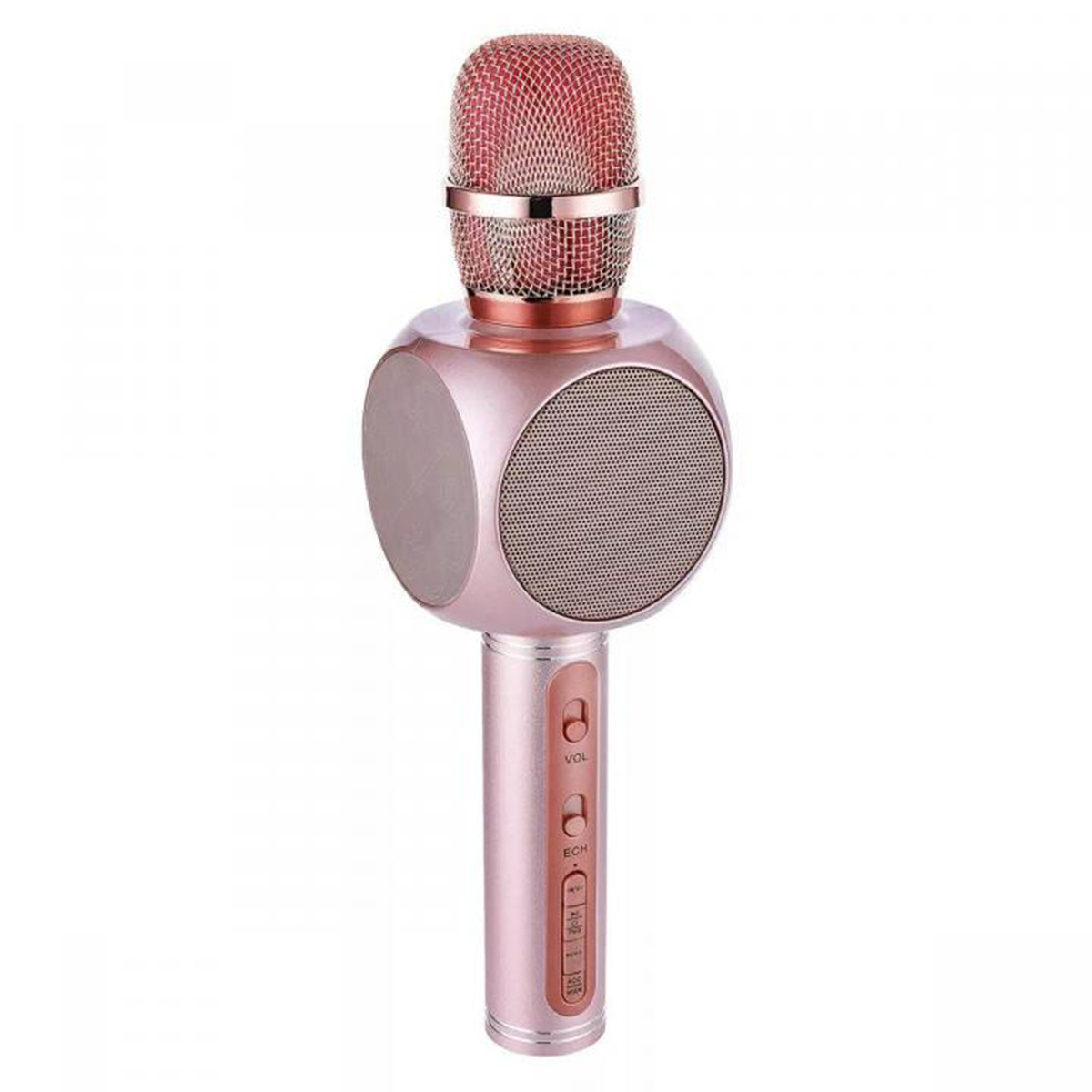Беспроводной микрофон караоке Magic Karaoke YS-63, розовый