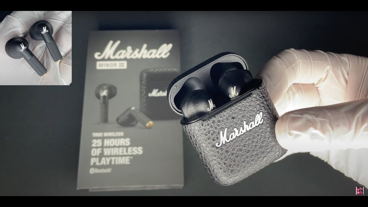 Marshall оригинал. Наушники Маршал минор 3. Marshall Minor III Wireless Earbuds. AIRPODS 2 И Marshall Minor 3. Marshall AIRPODS.