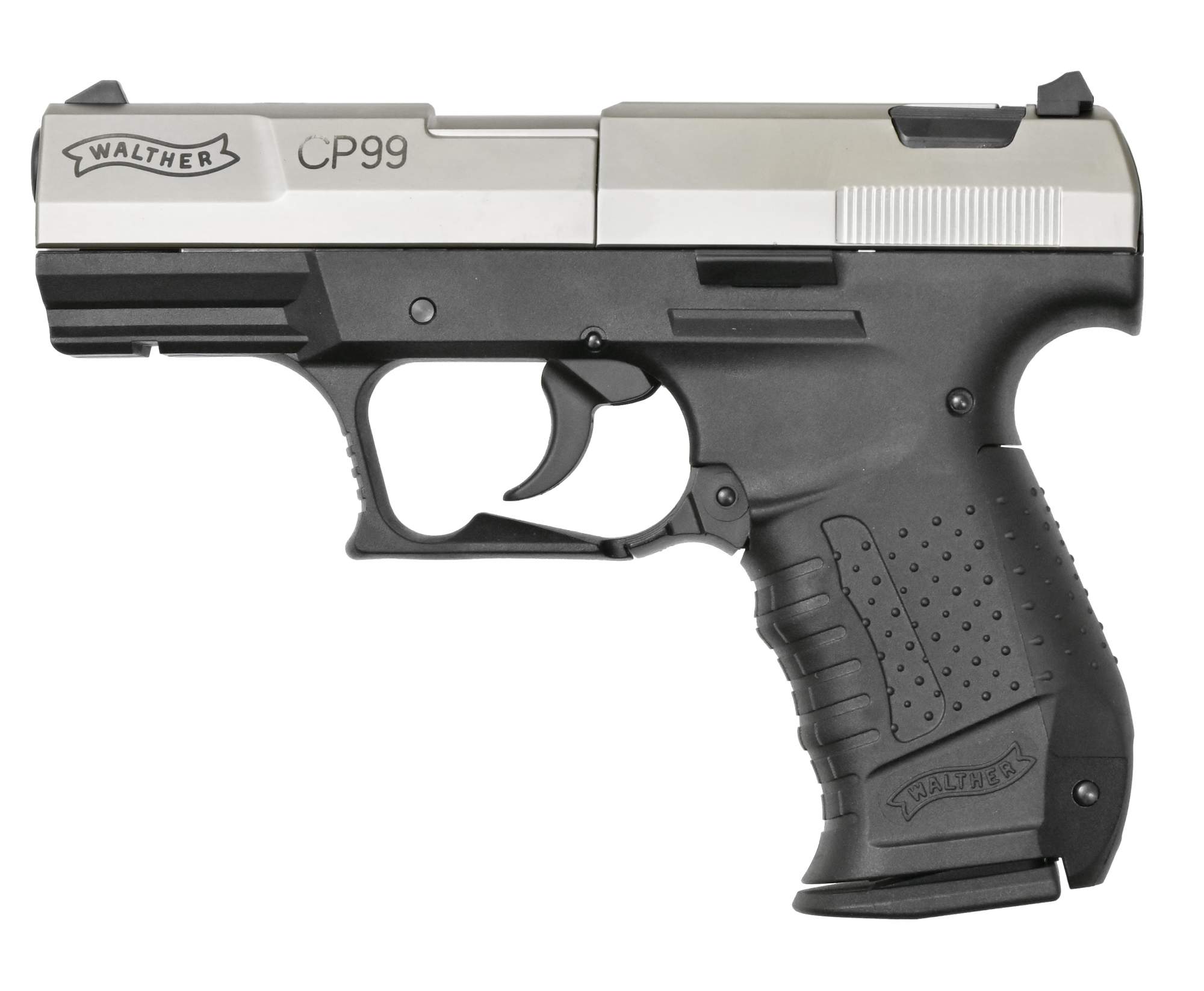 Пневматический пистолет Umarex Walther CP99 Nickel 4.5 мм (bicolor) - купить в Москве, цены на Мегамаркет | 100051251749