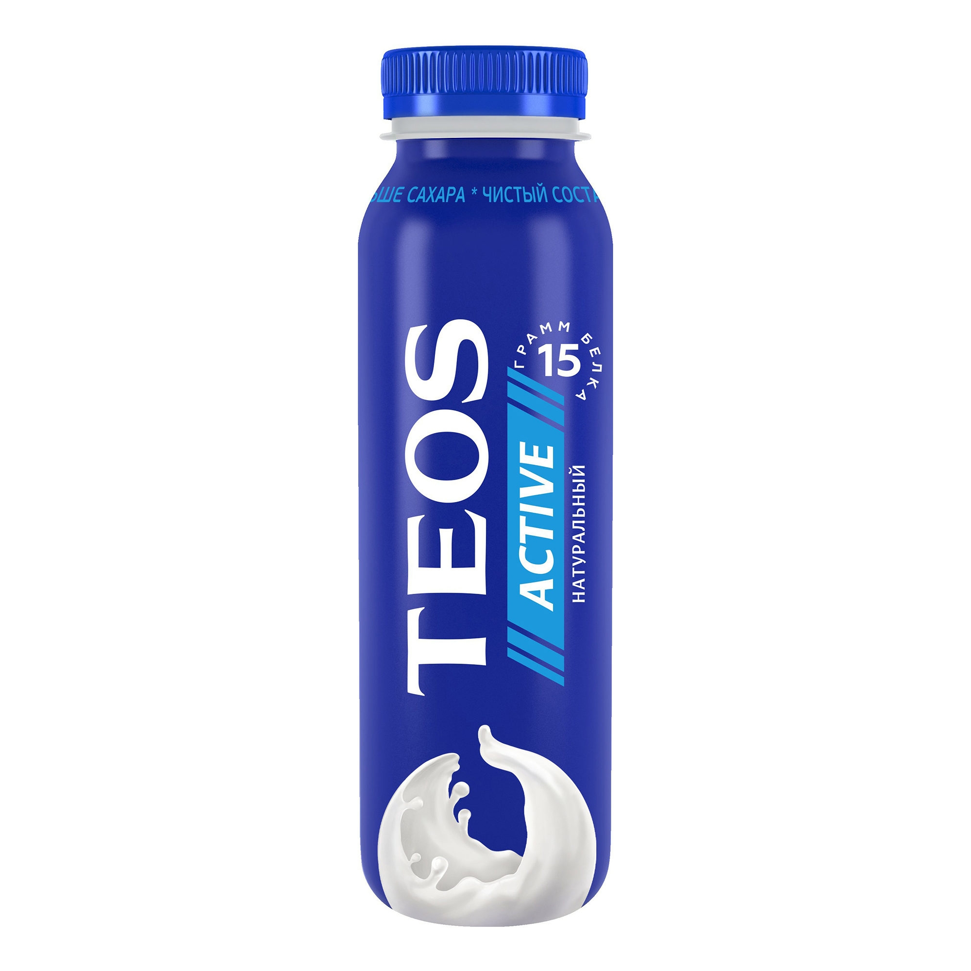 Купить йогурт питьевой Савушкин Teos Active Натуральный 2&0 г, цены на Мегамаркет | Артикул: 100051251627