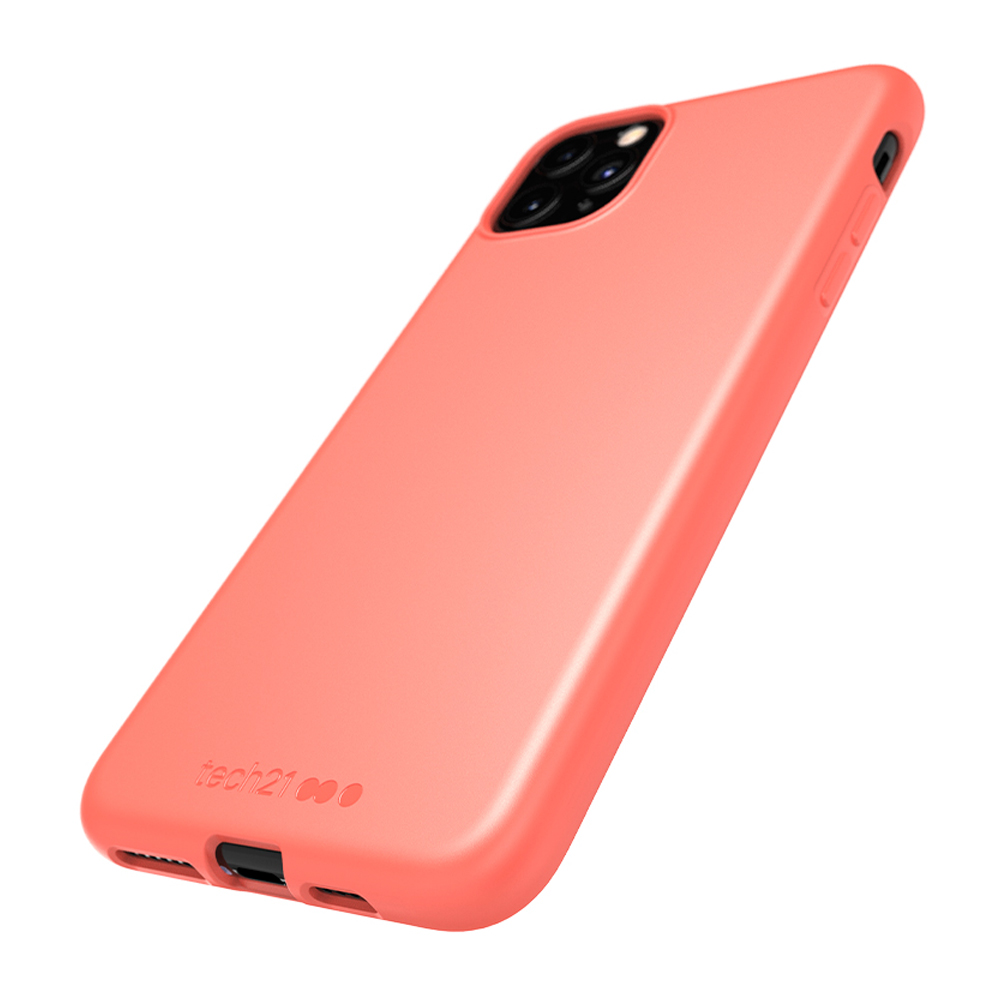 Чехол Tech21 Studio Colour для iPhone 11 Pro Max - коралловый, купить в  Москве, цены в интернет-магазинах на Мегамаркет