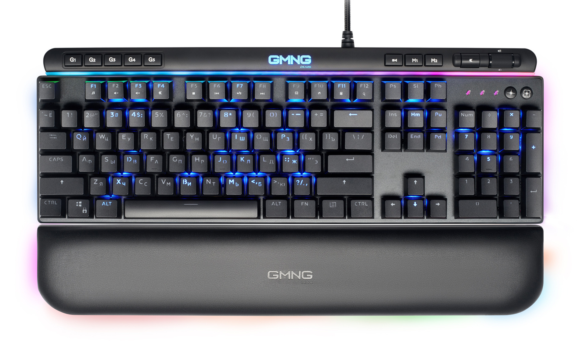 Проводная игровая клавиатура GMNG 999GK Black (1091218), купить в Москве,  цены в интернет-магазинах на Мегамаркет