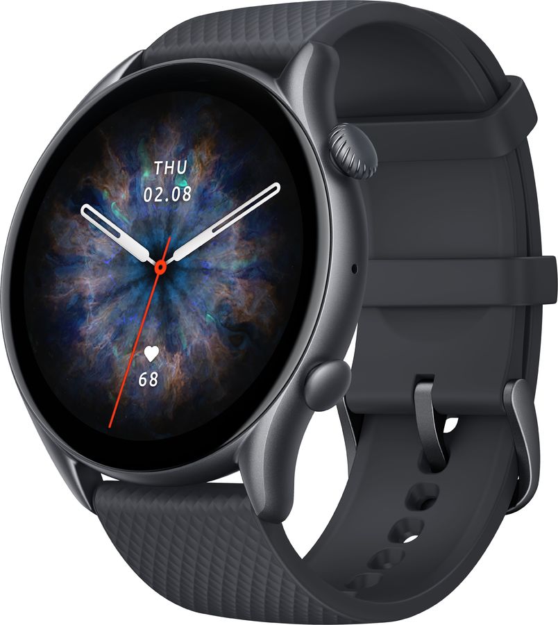 Смарт-часы Amazfit GTR 3 Pro Infinite Black – купить в Москве, цены в интернет-магазинах на Мегамаркет