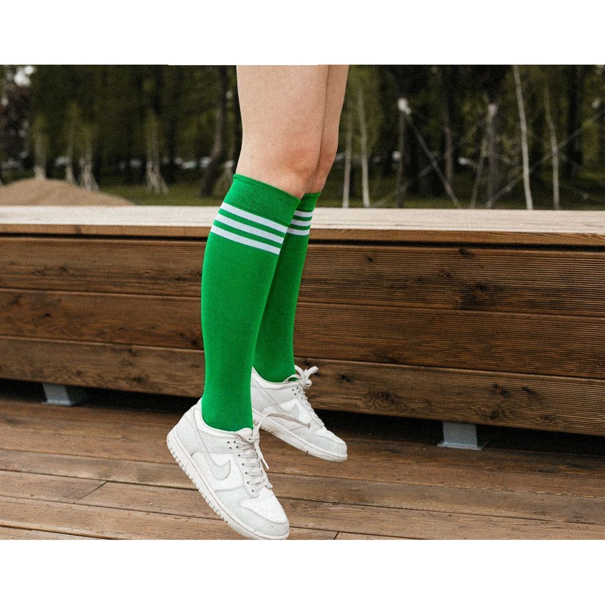 Гольфы мужские St. Friday Socks 431-9 зеленые 38-41