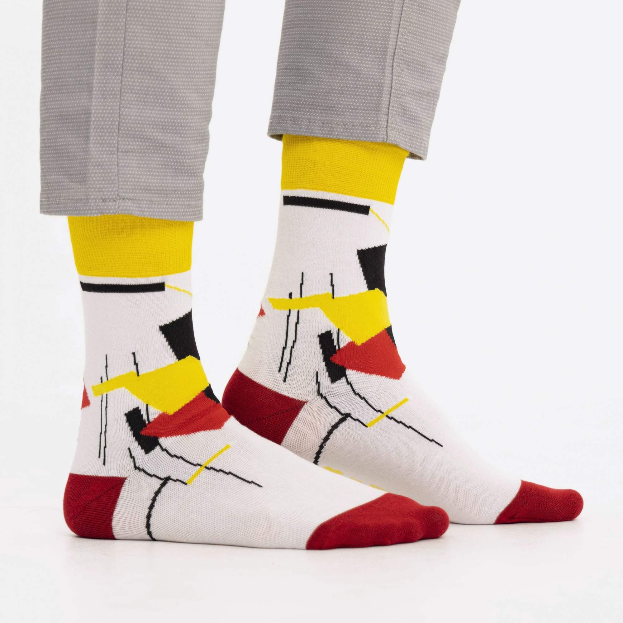 Носки мужские St. Friday Socks 894539 белые 38-41