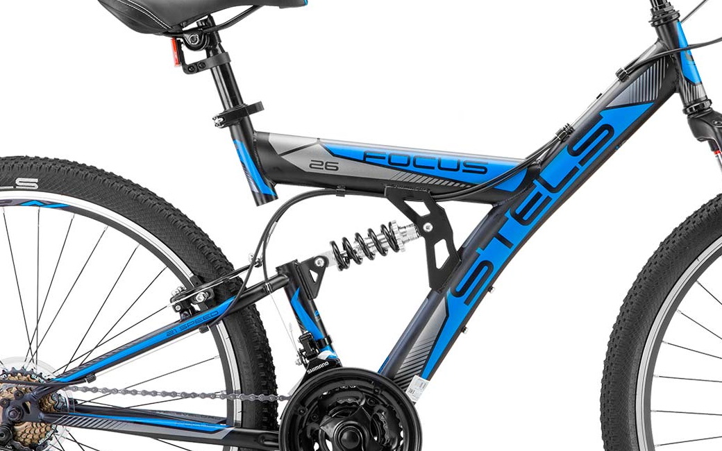 Миниатюра Горный (MTB) велосипед Stels Focus V 26 18-sp V030 (2021) 18 темн...