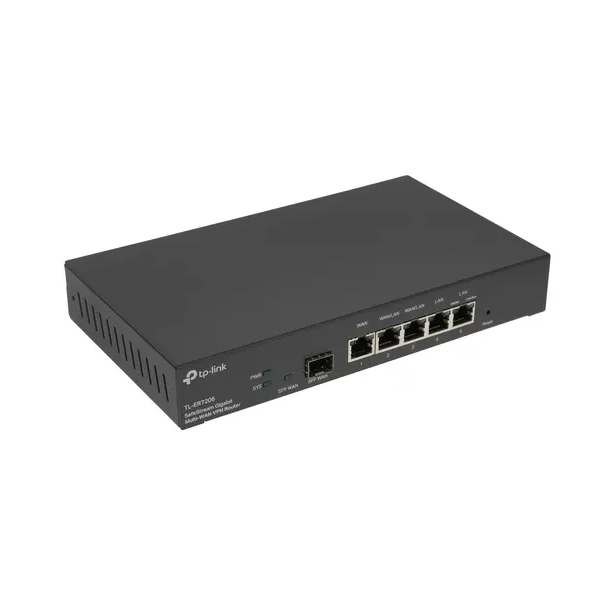 Маршрутизатор TP-Link TL-ER7206 черный (ER7206) - купить в КОТО-ФОТО. РУ, цена на Мегамаркет