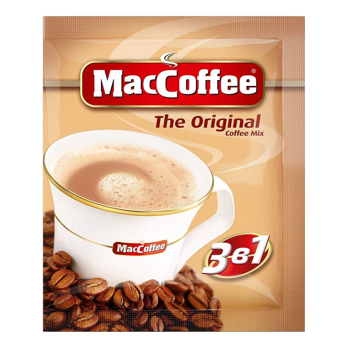 Купить кофейный напиток MacCoffee 3 в 1 Оригинал растворимый 20 г, цены на Мегамаркет | Артикул: 100061672906