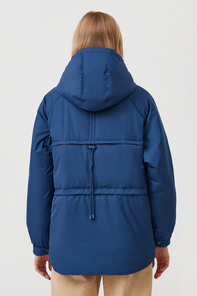 Куртка женская Finn Flare FAB110104 синяя XS