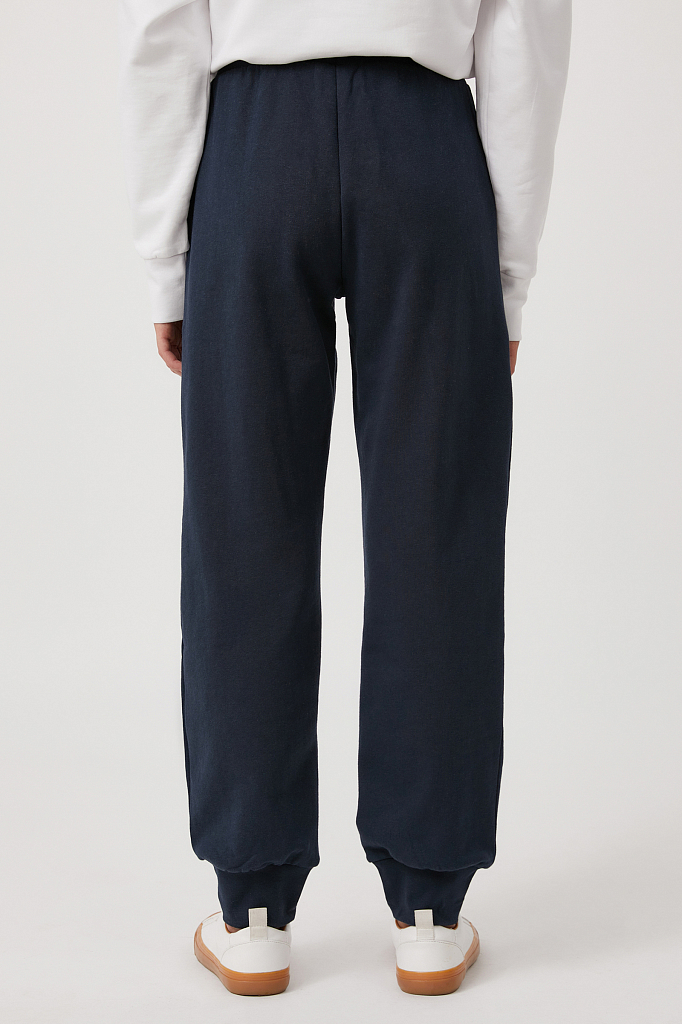 Спортивные брюки женские Finn Flare FAB110178 синие S