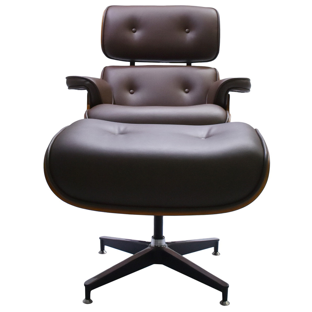 Кресло Bradex Home EAMES LOUNGE CHAIR коньячный FR 0006-7