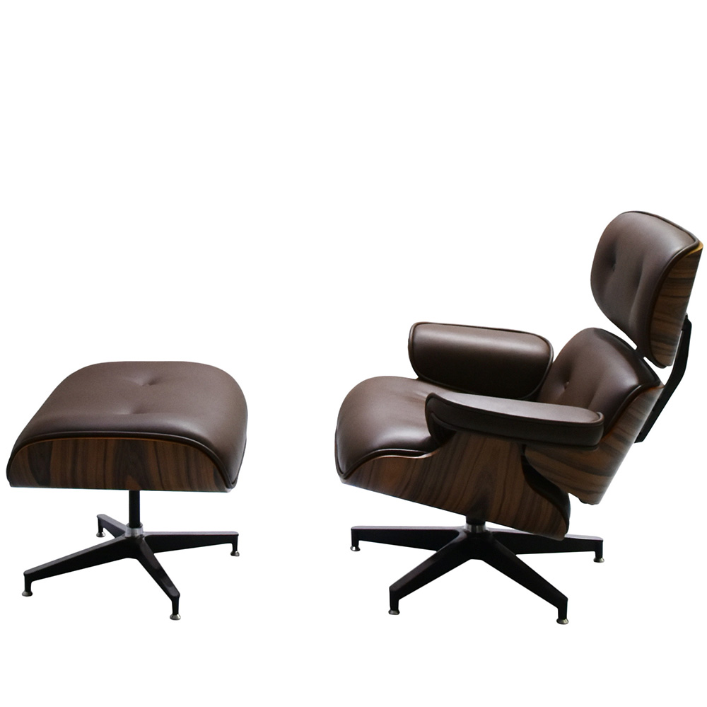 Кресло Bradex Home EAMES LOUNGE CHAIR коньячный FR 0006-7