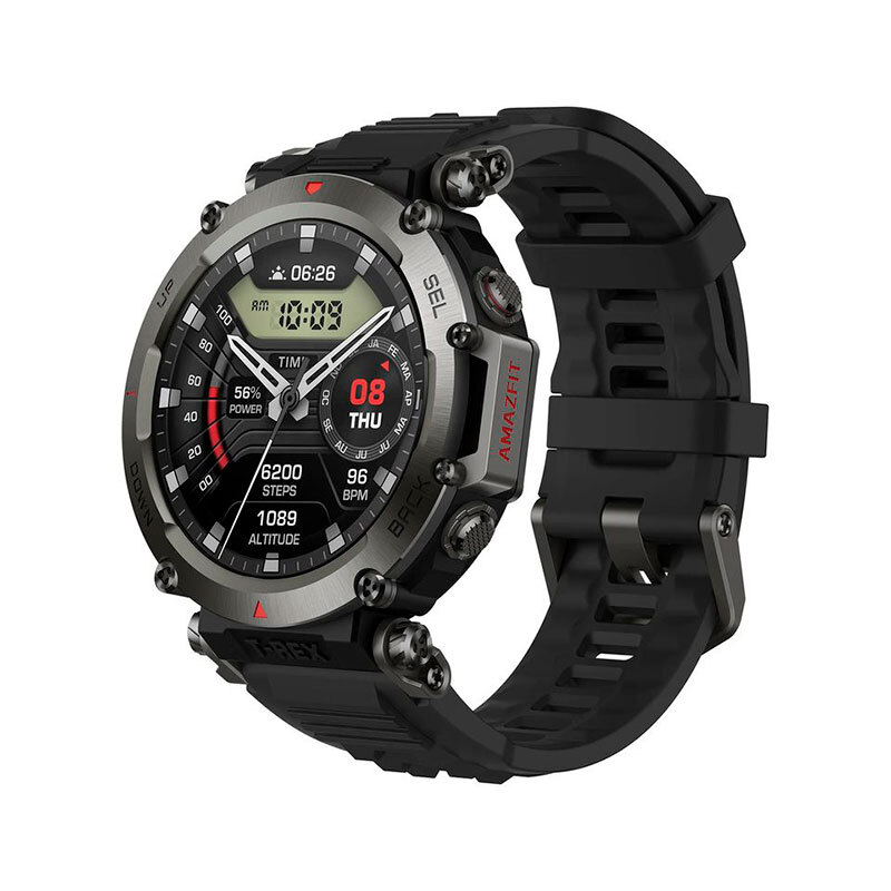 Смарт-часы Amazfit T-Rex Ultra A2142 серебристый/черный (909606) - купить в Москве, цены на Мегамаркет