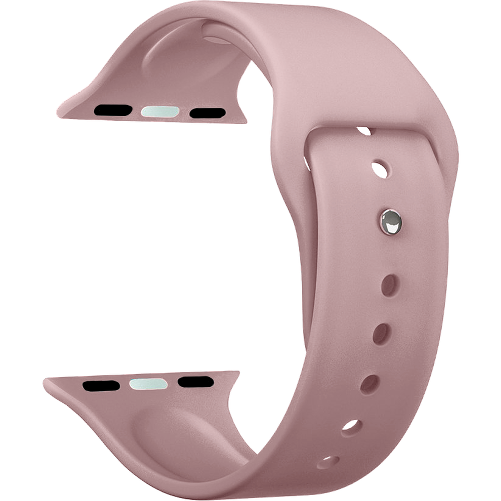 Силиконовый ремешок Deppa Band Silicone для Apple Watch 42/44 mm розовый