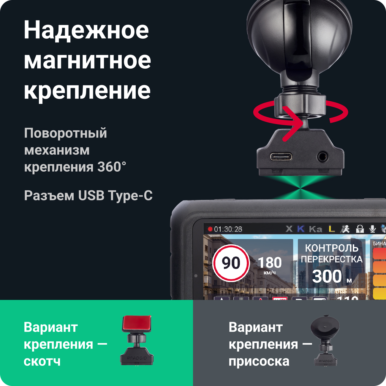 Видеорегистратор Roadgid Premier 3 Carbon с сигнатурным радар-детектором,  Wi-Fi и GPS - отзывы покупателей на Мегамаркет | 600005915545