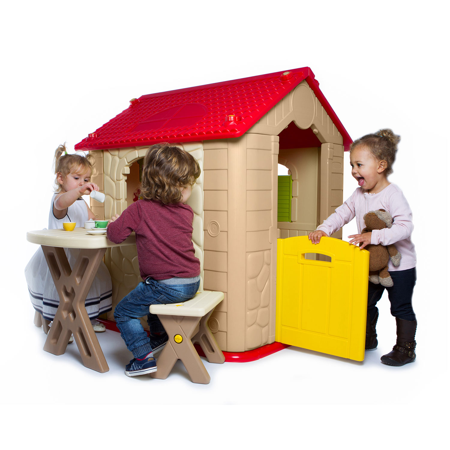 детский домик со столиком