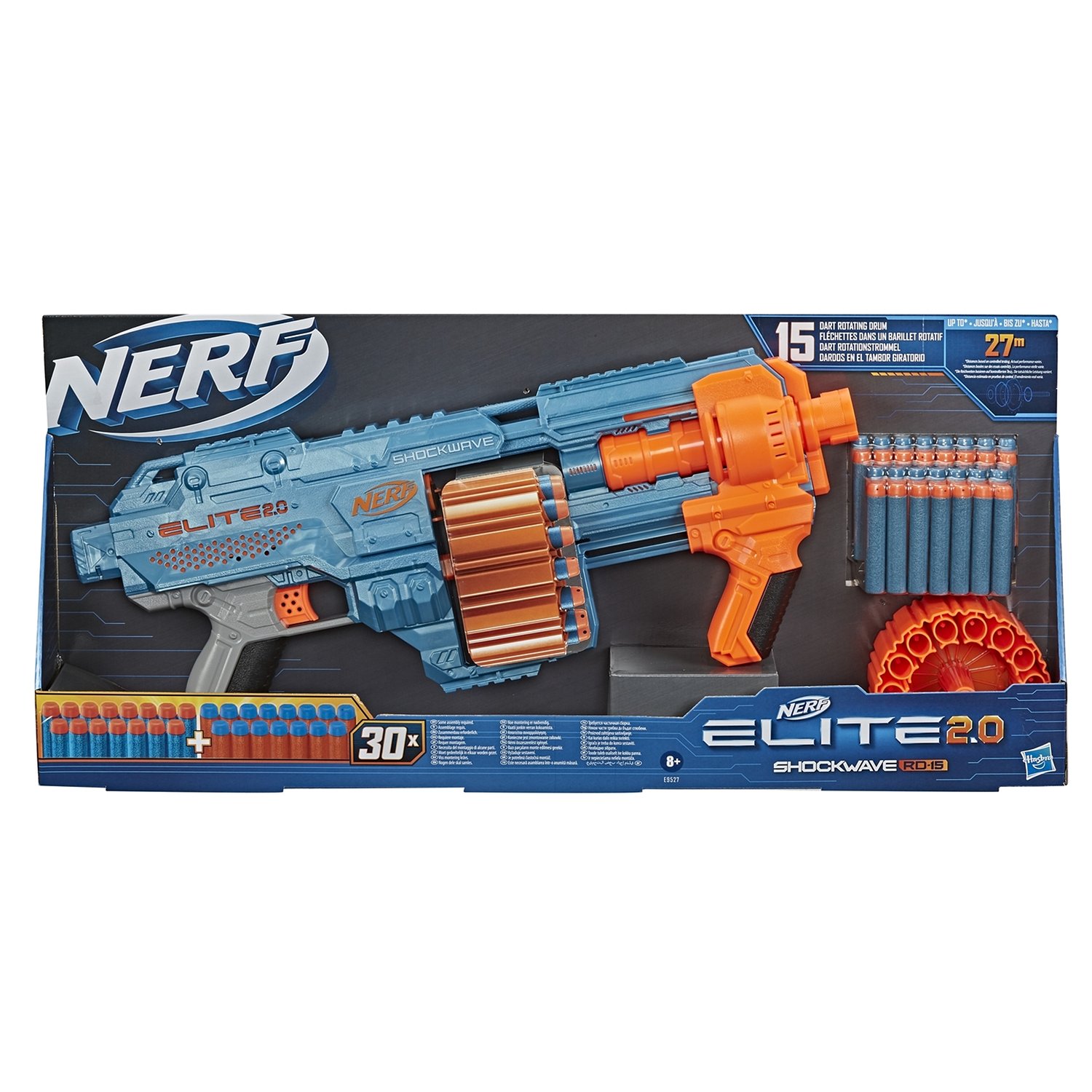 Отзывы о игровой набор Nerf E2.0 Шоквэйв E9527EU4 - отзывы покупателей на  Мегамаркет | бластеры E9527EU4 - 100028450456