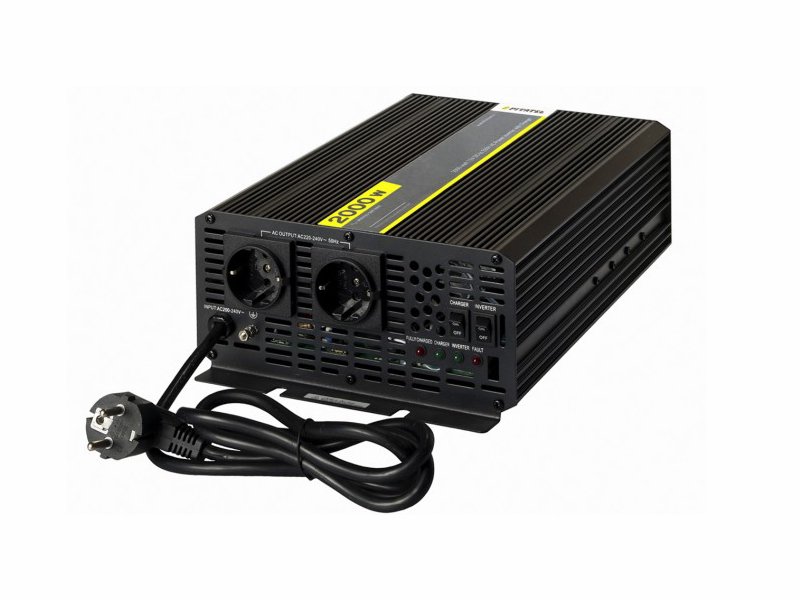 Купить инвертор KV-MU2000.12, 12В/220В, модиф. синус, ИБП, 2000W, цены ...