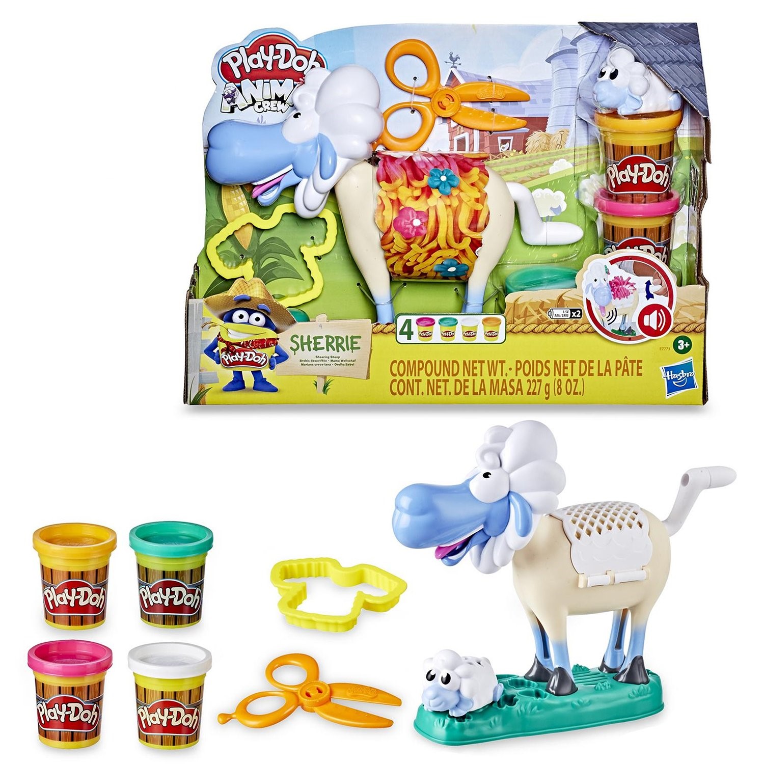 Отзывы о набор для лепки Hasbro Play-Doh, Animals, Овечка, с массой для  лепки и аксессуарами - отзывы покупателей на Мегамаркет | лепка E77735L0 -  100028450104