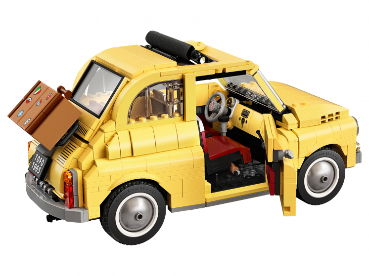 Конструктор lion king 180163 fiat 500 аналог lego 10271