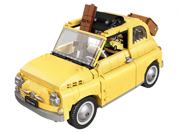 Конструктор lion king 180163 fiat 500 аналог lego 10271