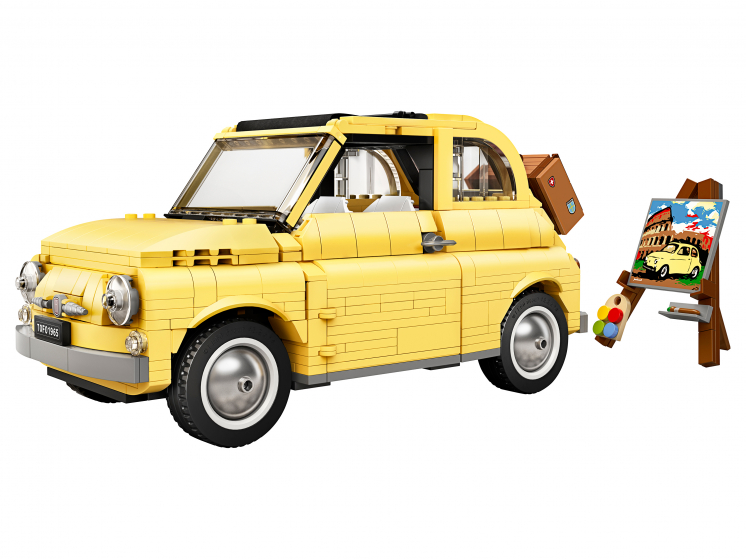 Конструктор lion king 180163 fiat 500 аналог lego 10271