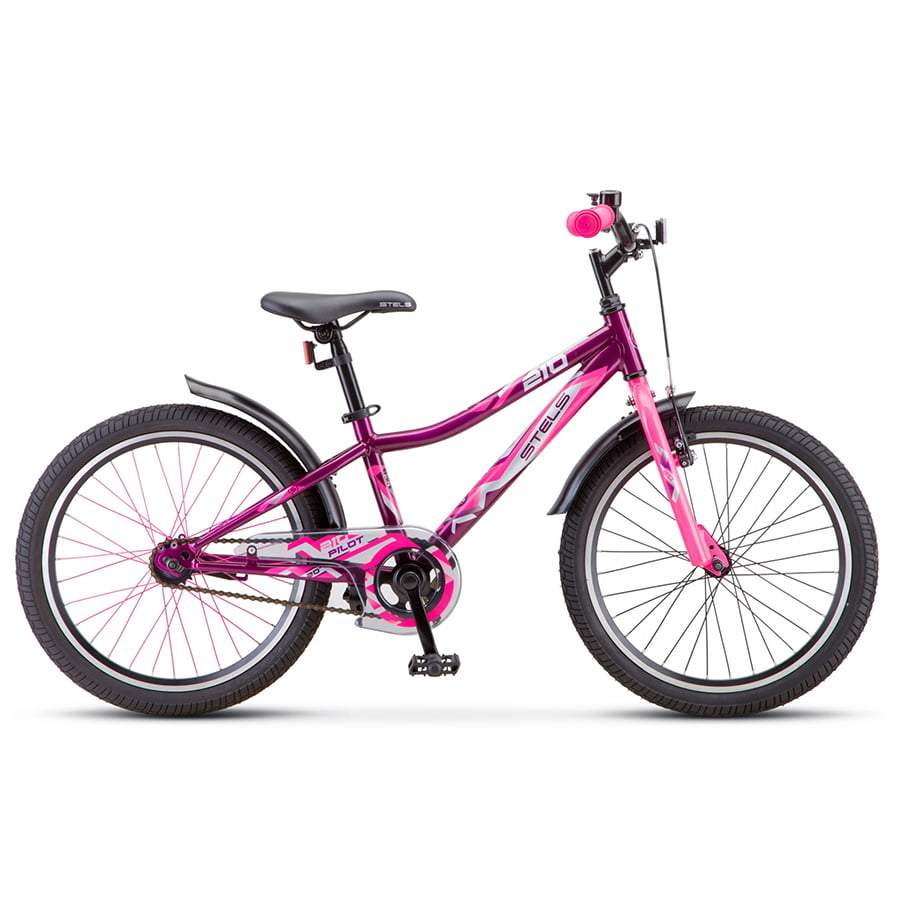 Велосипед Stels 20" Pilot 210 Фиолетовый/розовый