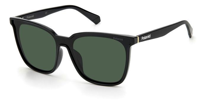 Солнцезащитные очки женские Polaroid PLD 6154/F/S зеленые - купить в Москве, цены на Мегамаркет | 600005545516