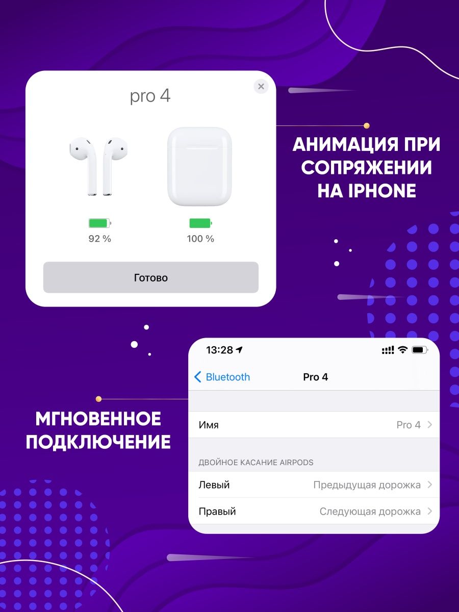 Беспроводные наушники tws i11 подключение