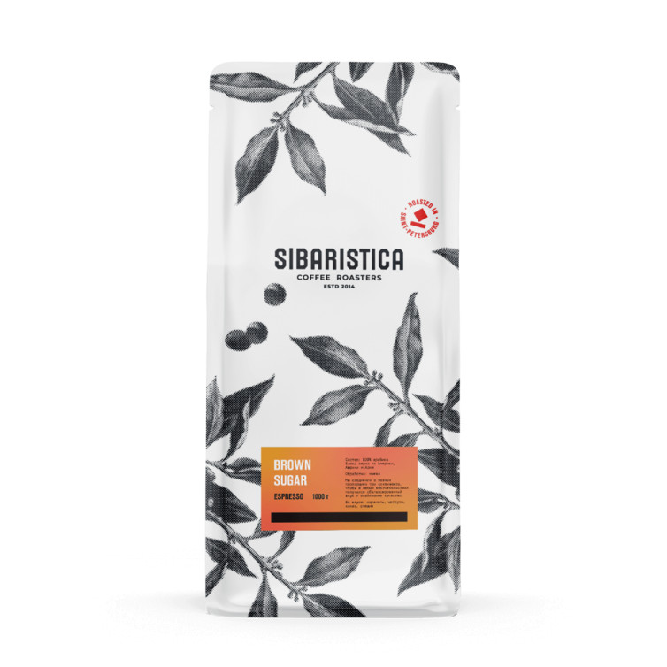 Купить кофе в зёрнах Sibaristica Brown Sugar эспрессо смесь, 1 кг, цены на Мегамаркет | Артикул: 100045445547