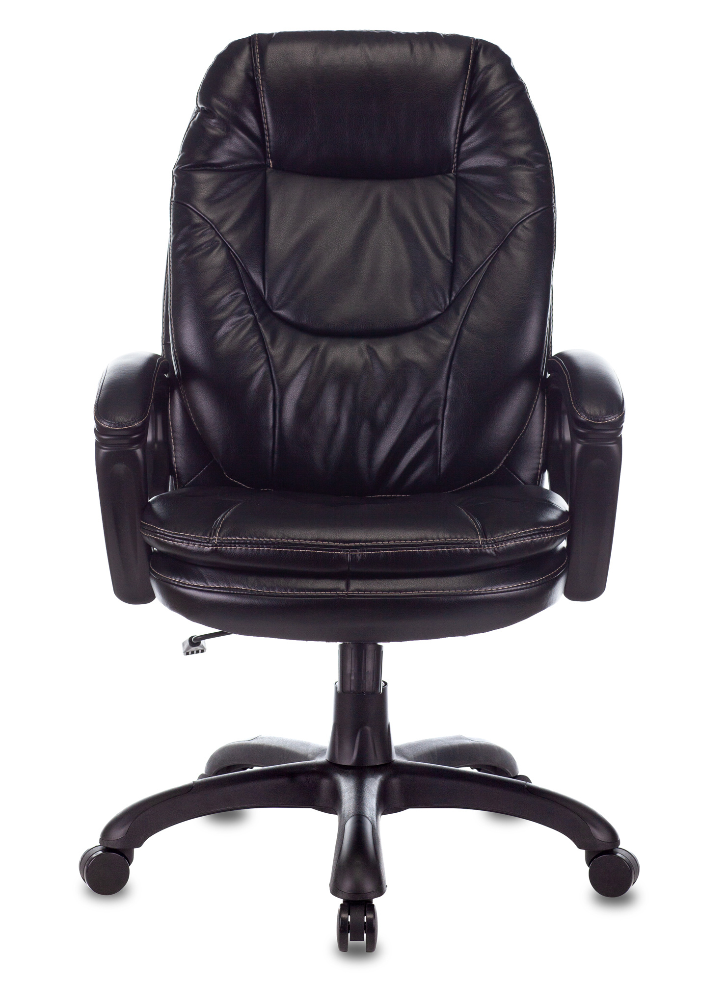 Кресло руководителя Бюрократ CH-868N черный Leather Venge Black